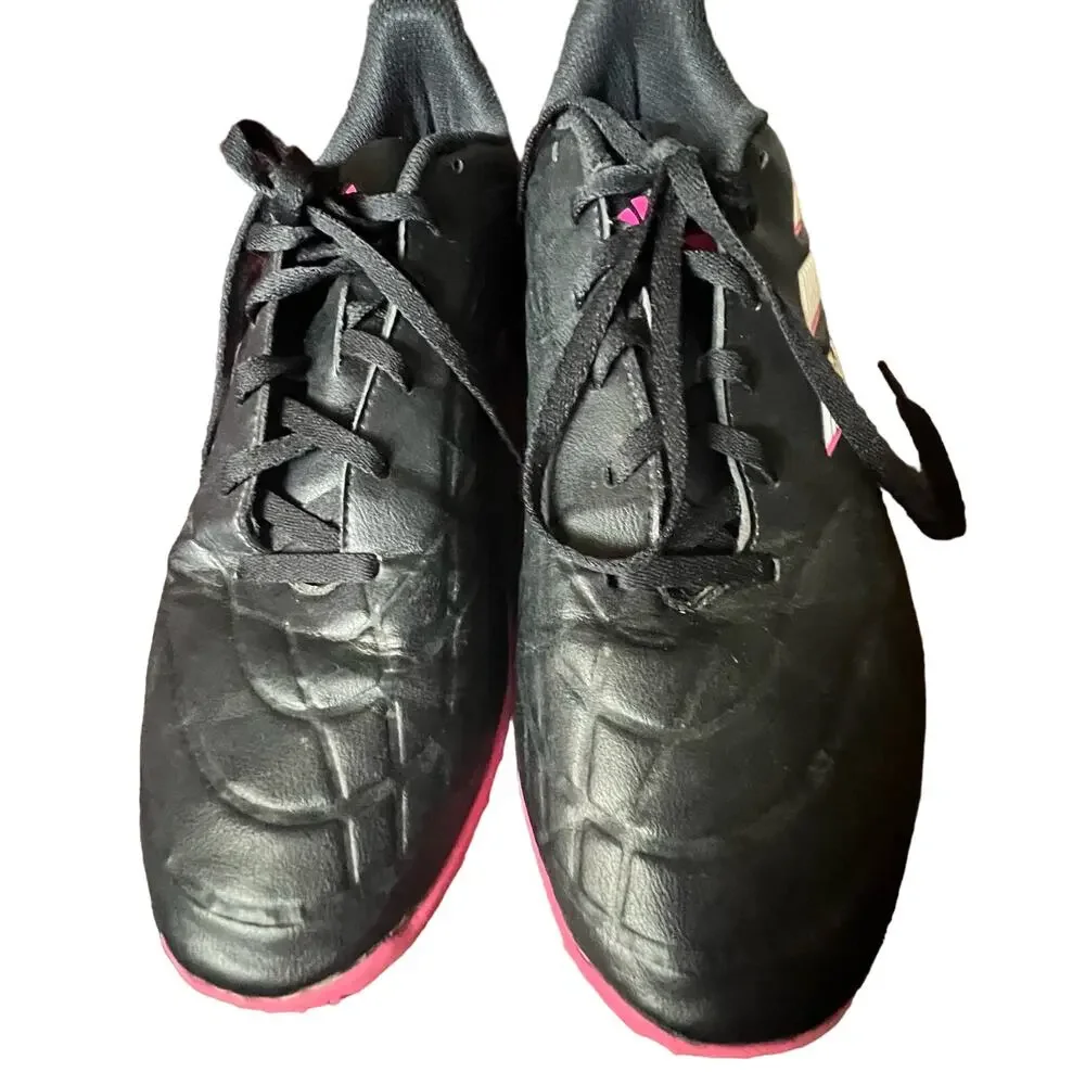 ADIDAS Mens Copa Pure.4 Indoor Football Boots Black Pink White Size US 8.5 FR 42